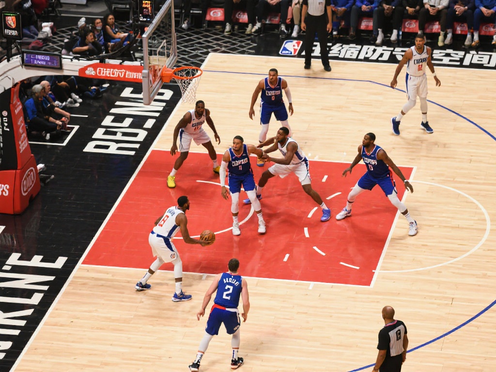 快船防守空间压缩与默契配合解析 压缩防守空间:快船战术的核心所在
快船